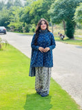 Qamash 3PC (Farshi Shalwar)
