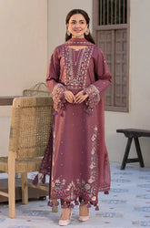 Berry Embroidered 3Pc