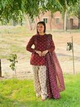 Miraal 3PC (Farshi Shalwar)