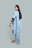Premium 3-Piece Embroidered Cotton Suit – Soft Fabric with Boring Work | Naqshé