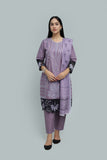 Premium 3-Piece Embroidered Cotton Suit – Soft Fabric with Boring Work | Naqshé