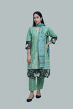 Premium 3-Piece Embroidered Cotton Suit – Soft Fabric with Boring Work | Naqshé