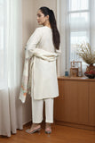 Premium 3-Piece Embroidered Cotton Suit – Soft Fabric with Boring Work | Naqshé