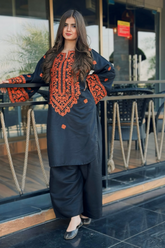 ZOUQ EMBROIDERED 2-PIECE