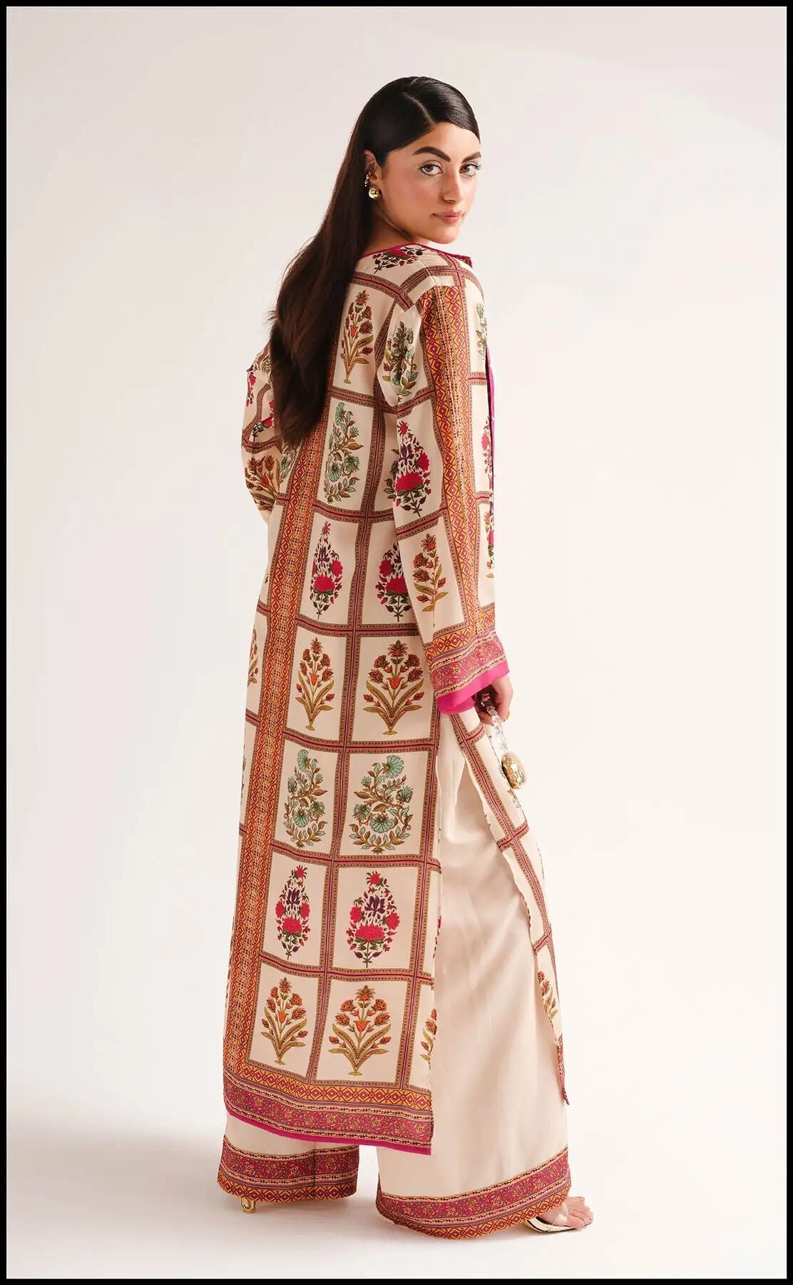 Stylish Gown 3Pc